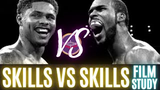 Shakur Stevenson vs Edwin De Los Santos  Skills vs Skills Breakdown [upl. by Orfield656]