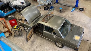 On attaque le démontage  Peugeot 604 Épisode 3 [upl. by Paver]