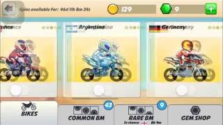 Bike Race World Tour Spin With 25 gems [upl. by Relyuc]