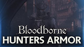 Bloodborne How to find Hunters Armor Box Art Armor  First Armor in Game [upl. by Tryck207]