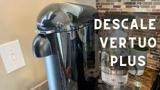 Nespresso Vertuo Plus Descaling  From Start to Finish [upl. by Aivital374]