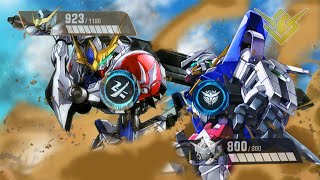 My Exia Performance vs Other Barbatos Performance Gundam Evolution [upl. by Anoirtac]