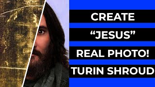 Create real photo of Jesus based on Turin Shroud  Facts [upl. by Anivel]