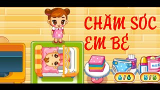 Game chăm sóc em bé  Video hướng dẫn chơi game 24h [upl. by Sanyu]