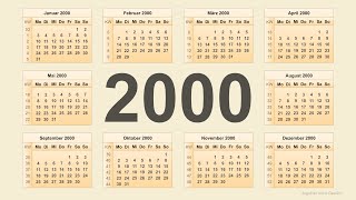 Kalender 2000 [upl. by Chang19]