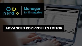 Advanced RDP Profiles Editor in Nerdio Manager for Enterprise AVD Demo of the Day [upl. by Eenaej909]