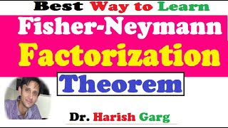 Fisher Neyman Factorization Theorem  Short Proof [upl. by Kraus]