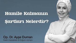 Hamile Kalmanın Gerekli Şartları Nelerdir  Sperm Bulaşırsa Hamile Kalınır Mı [upl. by Roda]