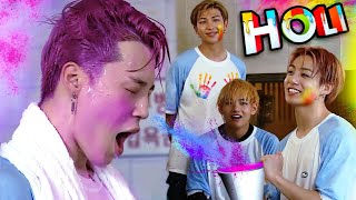 BTS Holi special 🤗  Hindi dub [upl. by Gibrian434]