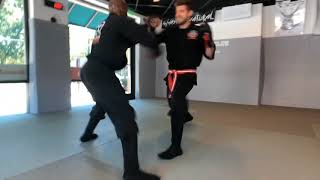 Marrese Crump Ninja training 2 [upl. by Petta469]