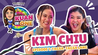 Kim Chiu “Tagsatagsa lang…”  Melai Cantiveros  KUAN ON ONE Full Episode 1 with subtitles [upl. by Jewel216]