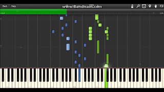 How to Play Pokemon Brick Bronze Anthian Park Piano [upl. by Sairu]