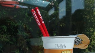 SUPREME CHOPSTICKS REVIEW  WORTH THE RETAIL [upl. by Kcirret]