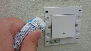 How to Install Doorbell Button  Weatherproof Doorbell Button [upl. by Ferne]