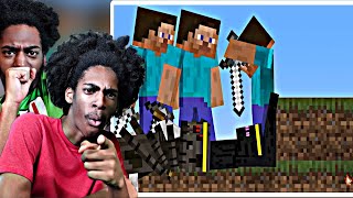 Monster School  Animation vs Minecraft Shorts Ep 27  Reaction [upl. by Andonis]