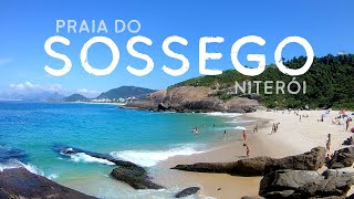 Praia do Sossego na Cidade de Niterói  Como é a Praia Como Chegar [upl. by Mecke]