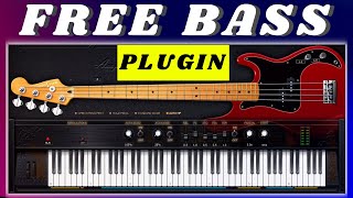 Ample Bass P Lite II  Free Bass VST Works Great in Cakewalk [upl. by Spevek900]