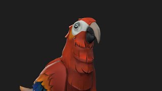 Parrot 3D Model Download For Your Animation and Games [upl. by Jeconiah]