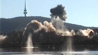 Canberra Hospital Implosion 1997 [upl. by Sidnee175]