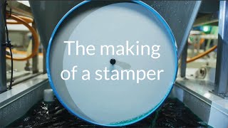 The Making Of A Stamper  A Stamper Discs Film [upl. by Aihseken]