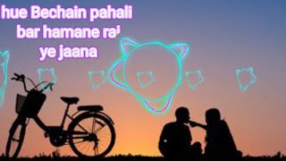 hue Bechain pahli bar  Bollywood songs in hindi game song tending vairalvideo bollywoodsongs [upl. by Adnahc326]