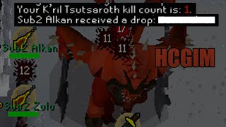 THERE IS NO WAY THIS JUST HAPPENED  Rank 1 HCGIM 24  ft Alkan Alfie and Zulu OSRS [upl. by Tawnya893]