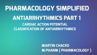 Antiarrhythmic drugs Cardiac action potential Classification of antiarrhythmic drugs made easy [upl. by Solrac]