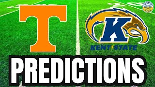 Tennessee vs Kent State PREDICTIONS  2024 College Football Predictions [upl. by Zaccaria]