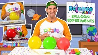 3 x Simple Balloon Science Experiments For Kids [upl. by Rasmussen]