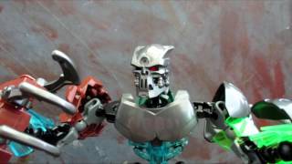 Bionicle Stop Motion Toa vs beast [upl. by Sitarski]