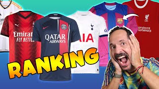 Reaccionando a las NUEVAS CAMISETAS del 202324  Filtraciones del Barcelona y Madrid [upl. by Akaenahs]