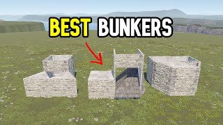 Top 3 Bunkers EVERY Player Should Know  Rust [upl. by Ponton534]