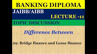 BANKING DIPLOMA JAIBBAIBB [upl. by Sherl]