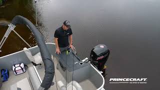 Princecraft  Sportfisher 212RS Walkaround 2024 Fishing pontoon [upl. by Hubing872]