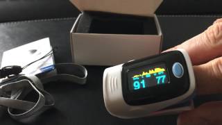 Fingertip Pulse Oximeter Sauerstoffsättigungs und Pulsmesser [upl. by Almap]