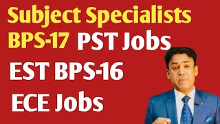 Teaching Jobs  ECT ECE PST Subject Specialists by IBA STS [upl. by Seely]