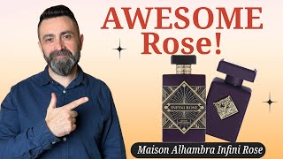 An AWESOME Rose Fragrance From Maison Alhambra the Infini Rose  A Great Initio Atomic Rose Clone [upl. by Werdn]