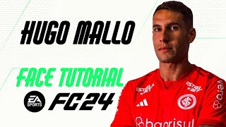 EA FC 24  HUGO MALLO FACE TUTORIAL  STATS INTERNACIONAL [upl. by Noelc]