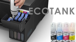 ECOTANK TUTORIALGUIDA UNBOXING E TEST DI STAMPA  EPSON ET2811 [upl. by Niboc]