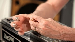 Guitar Picks for a Pedal Steel Guitar  Pedal Steel Guitar [upl. by Inoj]