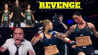 Ronda Rousey VS Amanda Nunes  Revenge Fight EASportsUFC 4 [upl. by Ahcsat544]