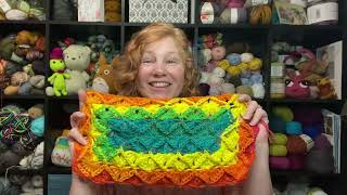 Sidetracked again Bavarian stitch Blanket BAGODAYCROCHET [upl. by Kristien78]