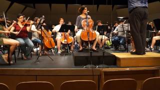 Elgar Cello Concerto  Natasha Farny and friends [upl. by Enniotna]