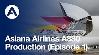 Asiana Airlines A380 Production Episode 1 [upl. by Laenej311]