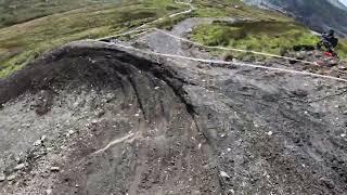 Round 5 British National Downhill Antur Stiniog [upl. by Nohsauq]