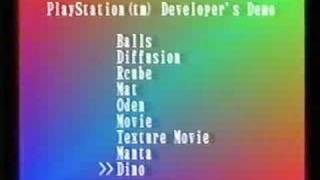 Playstation 1 Developer Demo Disc 1995 [upl. by Yendys]