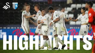 Swansea City v Gillingham  Highlights [upl. by Argela]