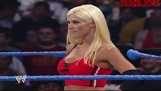 Torrie Wilson vs Nidia  April 17 2003 Smackdown [upl. by Coppock]