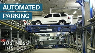 How Automated Parking Garages Work [upl. by Swain117]