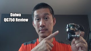 DAIWA QG750 Ultralight Spinning Reel Review [upl. by Aenet]